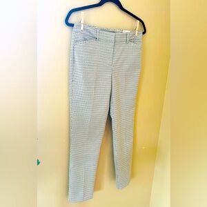 The slim ankle dress pants made of 60%polyester 36%cotton 4%spandex